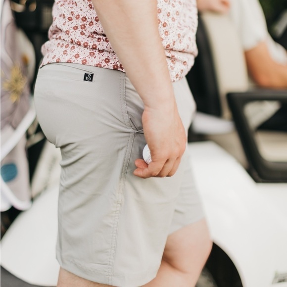 Swannies Men’s Sully Golf Shorts Size 38 in gray - Picture 10 of 10